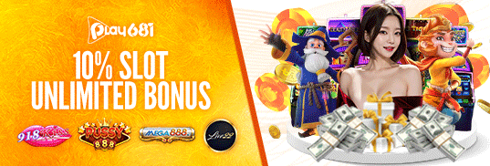 10%  Slots unlimited bonus
