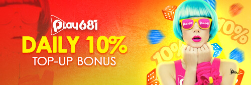 Live Casino Promotions | Up to 15% Top Up Bonus | Weekend Bonus | PLAY681